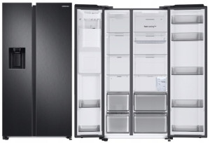 Lodówka Side by Side Samsung RS68A8531B1 634L