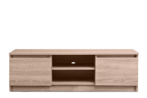 Szafka  RTV 120x36x40 cm CRAMBUS dąb sonoma Konsimo