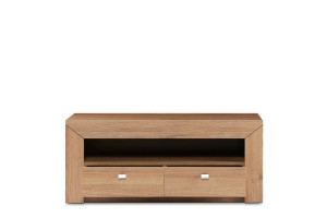 Szafka RTV 107x45x42 cm CALDO dąb naturalny Konsimo