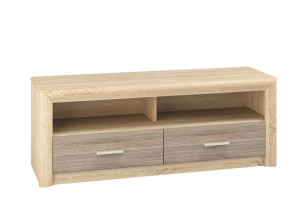 Szafka RTV 138x52x43 cm ARNIKA dąb sonoma Konsimo