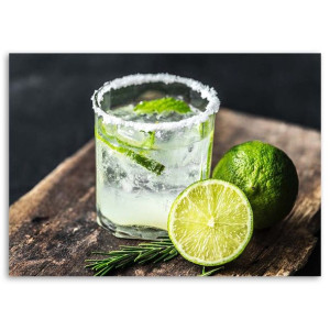 OBRAZ DO KUCHNI Limonka Drink Koktajl 60x40