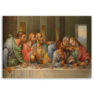 OBRAZ Ostatnia Wieczerza Leonardo da Vinci 60x40