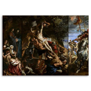 OBRAZ Podniesienie Krzyża P. P. Rubens 90x60