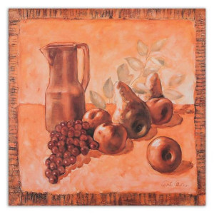 OBRAZ NA PŁÓTNIE DO KUCHNI Martwa Natura 50x50