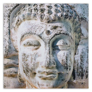 OBRAZ NA PŁÓTNIE Buddha Posag Zen Spa 50x50