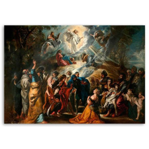 REPRODUKCJA Przemienienie Pańskie Rubens 40x60