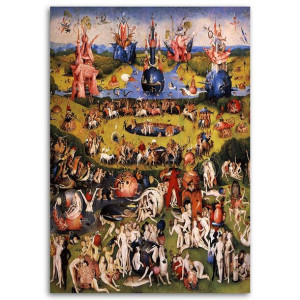 OBRAZ REPRODUKCJA Ogród Rozkoszy H.Bosch 40x60