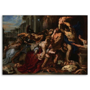 OBRAZ REPRODUKCJA Rzeź niewiniątek Rubens 120x80