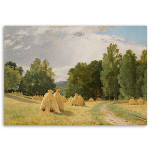 OBRAZ REPRODUKCJA Stogi siana I.Szyszkin 70x100