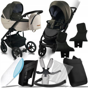 Wózek 2w1 Bexa Ideal 2.0 Id08 I Adaptery Cybex Mc