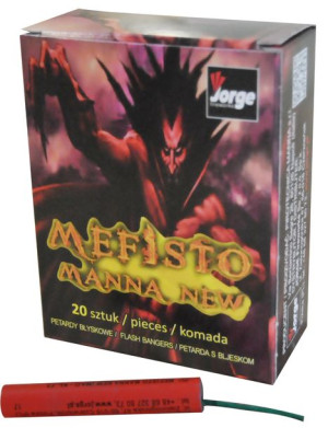 Petardy hukowe Mefisto Manna New MA2 petardy lontowe Jorge 20 sztuk