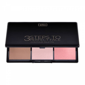 Wibo 3 STEPS TO PERFECT FACE Paleta do konturowania  LIGHT