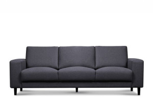 Sofa trzyosobowa ALIO ciemny szary Konsimo