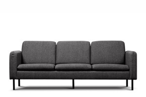 Sofa trzyosobowa AMARO antracytowy Konsimo