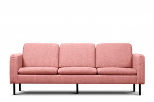 Sofa trzyosobowa AMARO różowy Konsimo