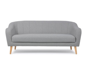 Sofa trzyosobowa HAMPI ciemny szary Konsimo