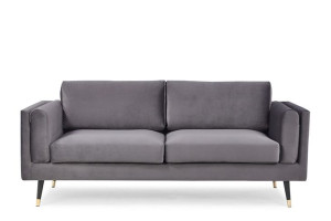 Sofa trzyosobowa MERTI ciemny szary Konsimo