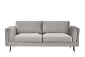 Sofa trzyosobowa MERTI jasny szary Konsimo