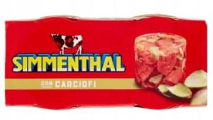 Simmenthal con Carciofi wołowina z karczochami