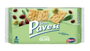 Gran Pavesi Cracker Olive Krakersy oliwkowe 280g