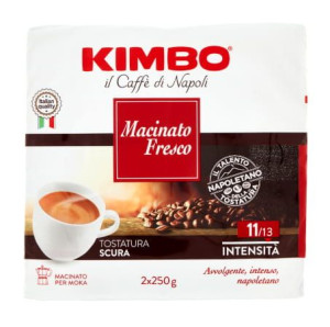 KIMBO Macinato Fresco włoska kawa mielona 2 x 250g