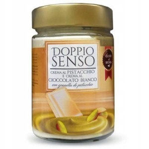 Doppio Senso krem pistacjowy z białą czekoladą