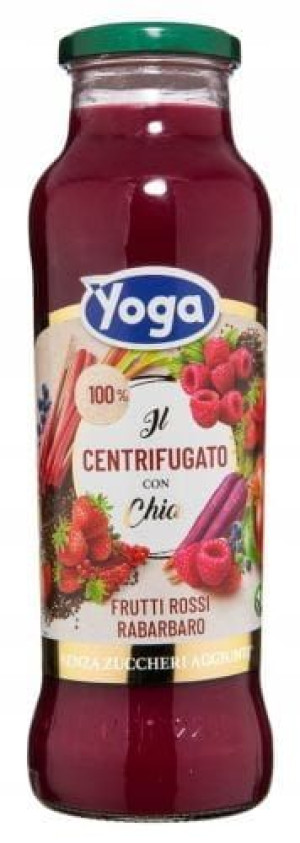 Yoga Centrifugato Sok Frutti Rossi Rabarbaro 680ml