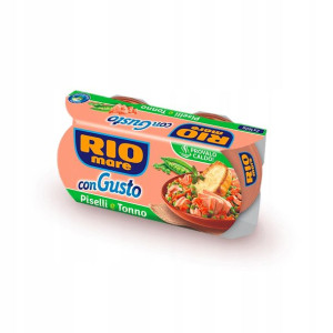 RIO mare con Gusto Tuńczyk z groszkiem 2x160 g