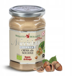 Nocciolata BIO Bianca krem z orzechów laskowych