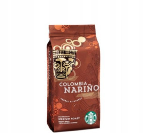 Starbucks Colombia Narino kawa w ziarnach 250 g