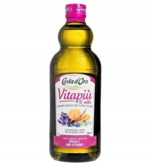 Costa d'Oro Vitapiu 5 olej - ów omega 3 vitamina E
