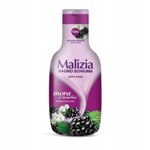 Malizia płyn do kąpieli jeżyna i białe piżmo 1L