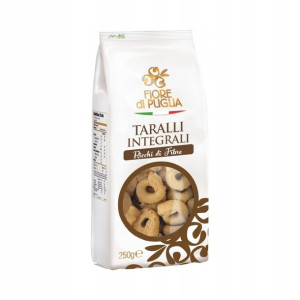Taralli Fiore di Puglia Integrali przekąska 250 g