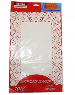 SOTTOTORTA papierowa serwetka pod ciasto 26x37cm