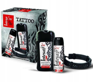 Intesa unisex TATTOO zestaw na prezent+ bransoleta