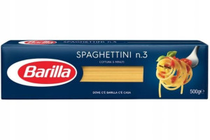 BARILLA włoski makaron spaghettini 03 - 500 gr