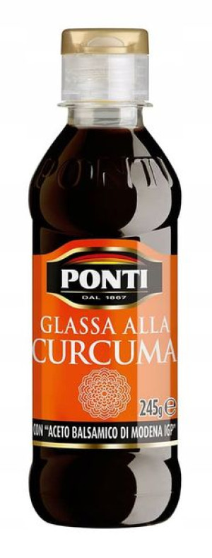 Ponti Glassa Alla Curcuma glazura z octem balsam.