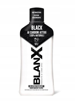 BLANX BLACK Czarny wybielający płyn do ust