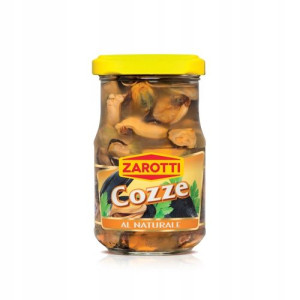 ZAROTTI Cozze Naturale małże w zalewie 200 g