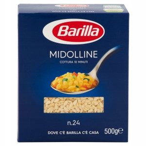 BARILLA włoski makaron Midolline n. 24- 500 gr