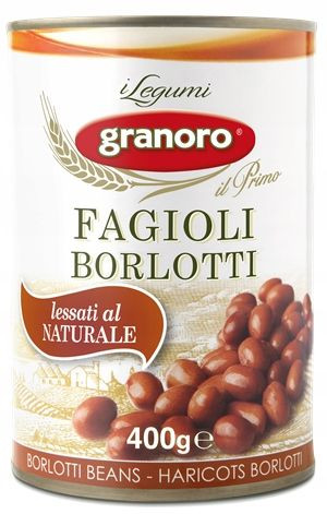 Granoro Borlotti fasola czerwona 400 g