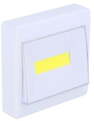 Lampka Włącznik Led Cob 3w Na Baterie + Magnes W2