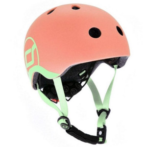 Kask dla dzieci na hulajnogę Scoot & Ride XXS-S 1+ Peach