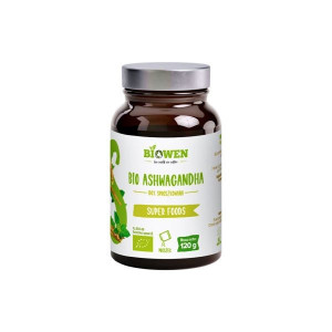 Bio Ashwagandha w proszku | BIOWEN | 120g