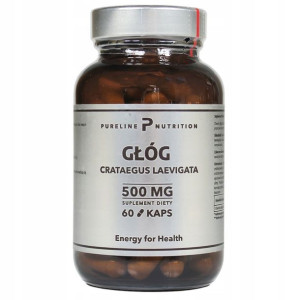 Głóg ekstrakt 500 mg Poprawa pracy serca