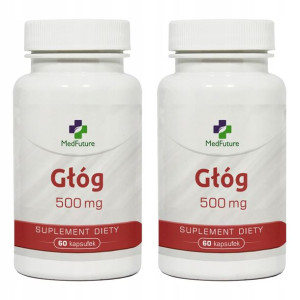 Głóg praca serca układ krążenia Ekstrakt 500 mg 120 kapsułek