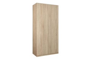 Szafa dwudrzwiowa 100,9X212,9X58,9 cm CADIXO dąb sonoma Konsimo