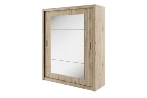 Szafa dwudrzwiowa 180x215x60 cm TIVO dąb sonoma Konsimo