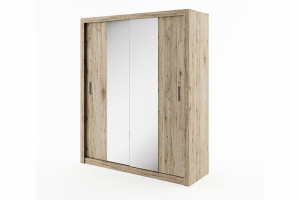 Szafa dwudrzwiowa 180x215x60 cm TIVO dąb sonoma Konsimo