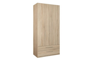 Szafa dwudrzwiowa 51,2X212,9X58,9 cm CADIXO dąb sonoma Konsimo